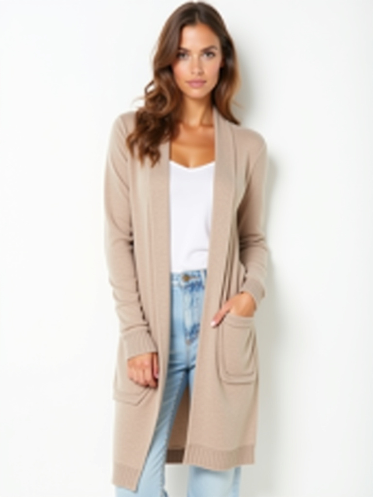 Gilet long plusieurs coloris disponibles